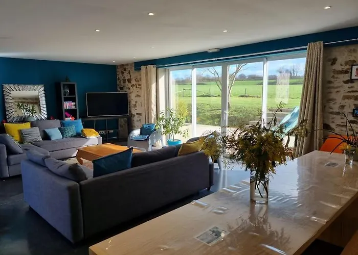 Corps De Ferme Renove - 14 Personnes Ferienhaus